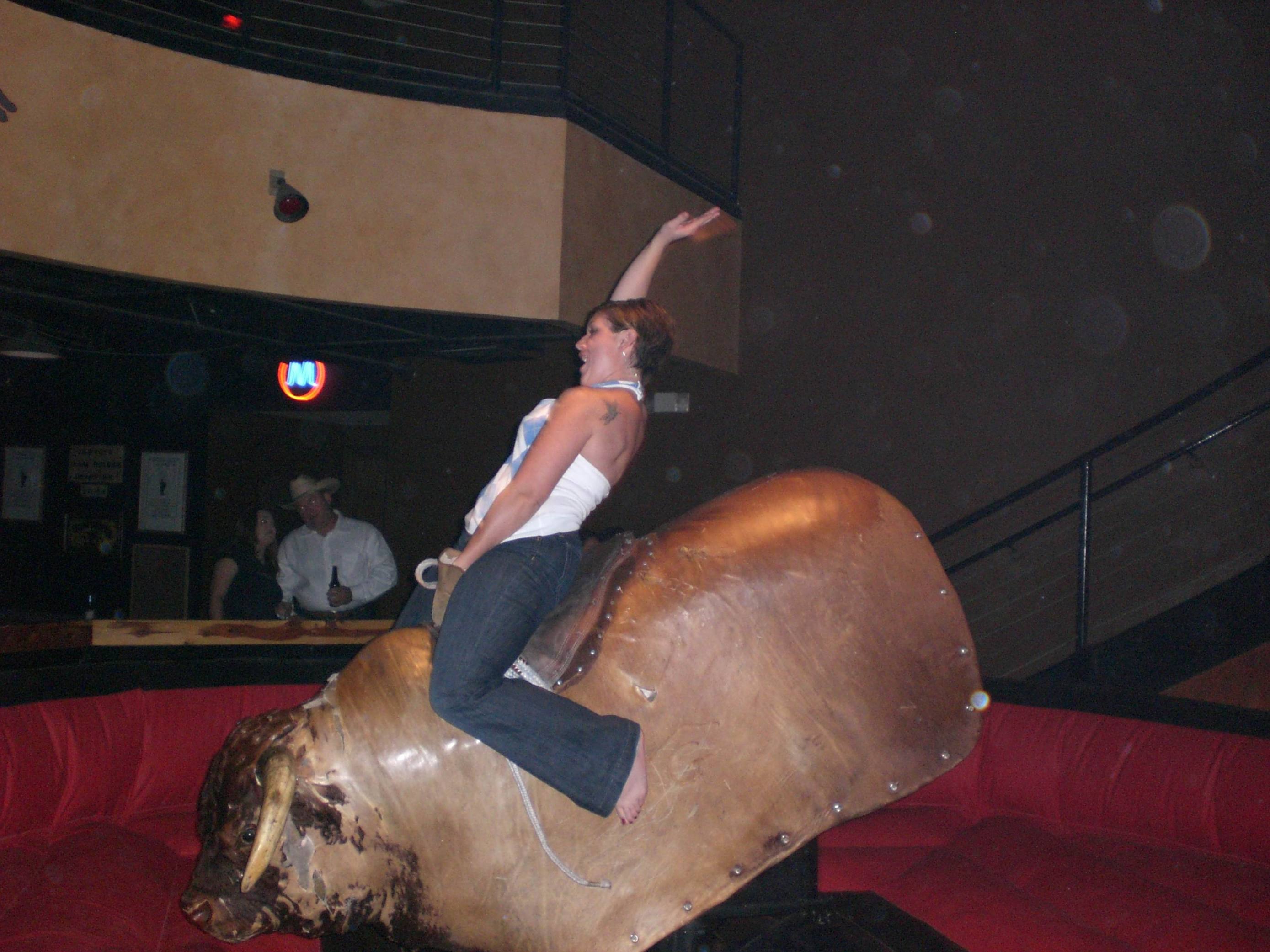 bull riding